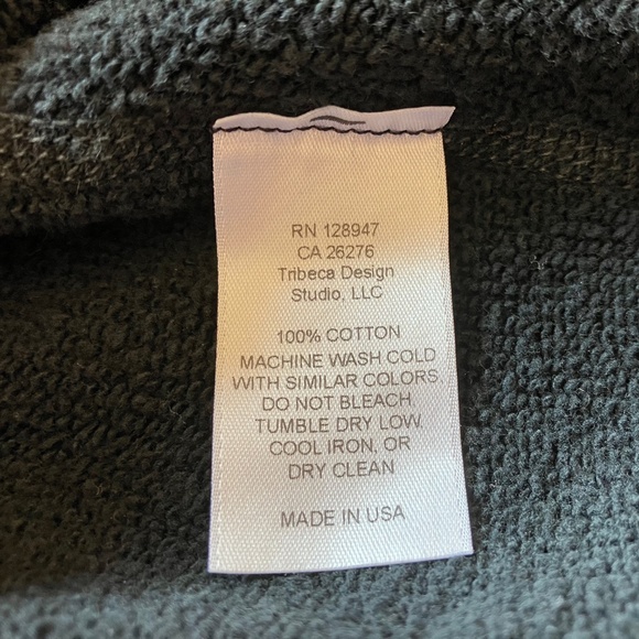 Nili Lotan Black "Good Morning New York" Sweatshirt L 10 - Picture 6 of 6